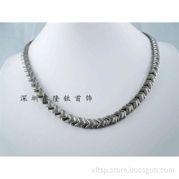 fashion jewelry Wholesale price Titanium NecklaceTT61